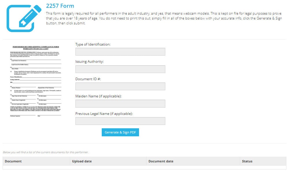 паспортные данные модели на flirt4free