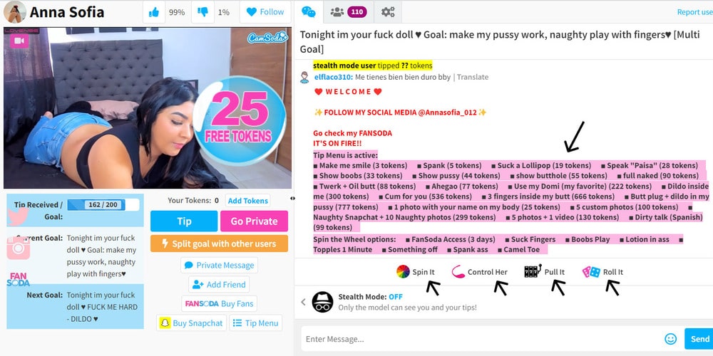 чат-боты модели на camsoda