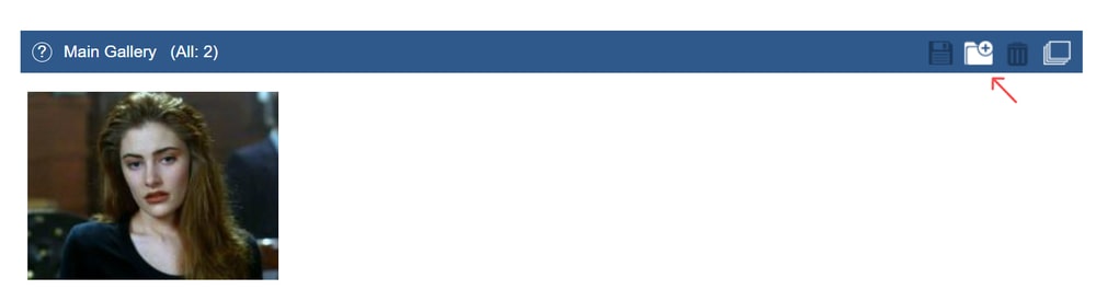 добавление фото модели на имлив